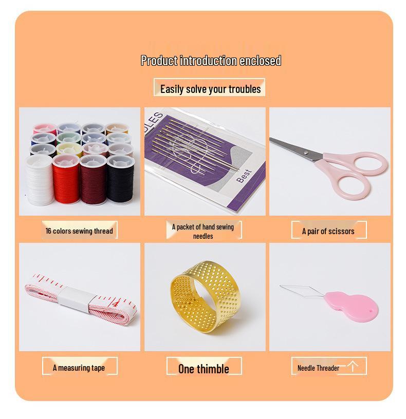 Zestaw do szycia o wysokiej przenośności: 30 Pudełek do Przechowywania, Duża Torba na Nici i Igły, 3-Poziomowy Zestaw Domowy do Napraw i Projektów Rękodzieła