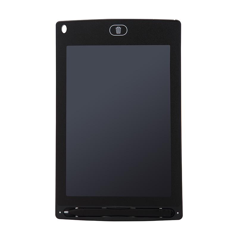 

8.5-Inch LCD Writing Tablet for Kids - Monochrome, Round Edges, Ideal for Drawing and Calligraphy чорний