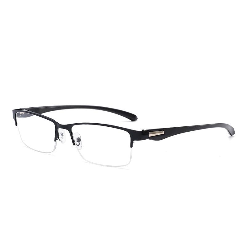 Half frame metal business new reading glasses new men's ultra-light fashion for the elderly high definition