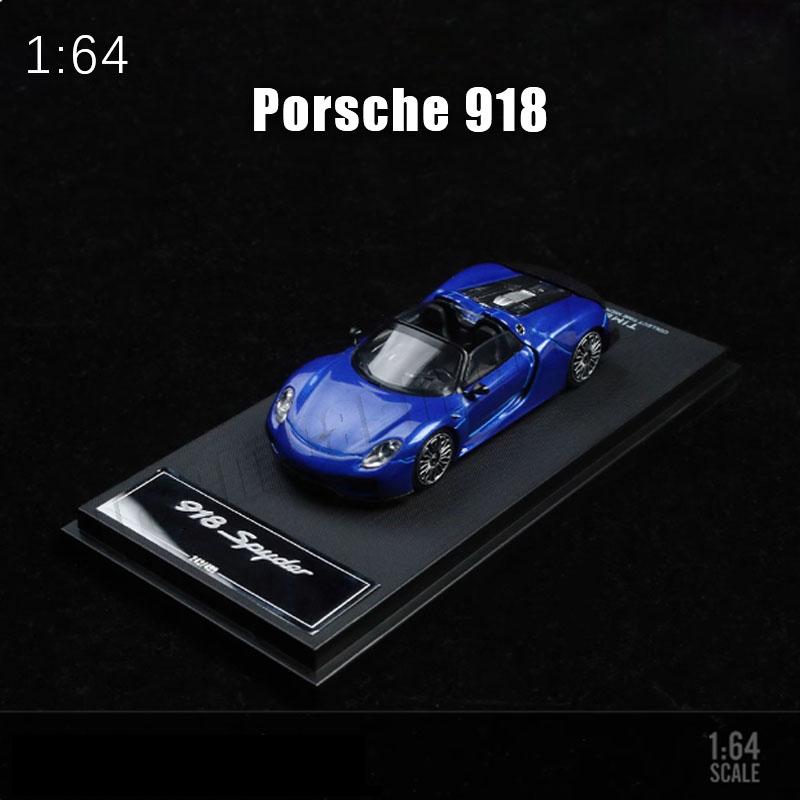 1:64 Porsche 918 Legierung Auto Modell Sammlerstück Boutique Modell Weihnachtsgeschenk