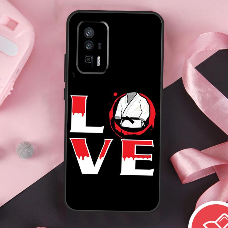 Judo Taekwondo Karate Case For Xiaomi 14 Ultra Mi 15 13 11T 12T 13T 14T Pro POCO X7 Pro X3 X5 X6 F5 F6 F7 Cover