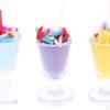 4x 1:12 Sundae Cup Model Dessert Adornment Toy DIY Crafts Charm Pendants for Miniature Scene Layout