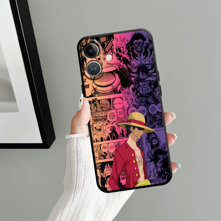 One Piece Zoro Luffy Portgas D Ace Funda Phone Cover Phone Case for Apple iPhone 14 17 Pro Max 15 Pro 7 8 16 13 Air 11 XR XS MAX