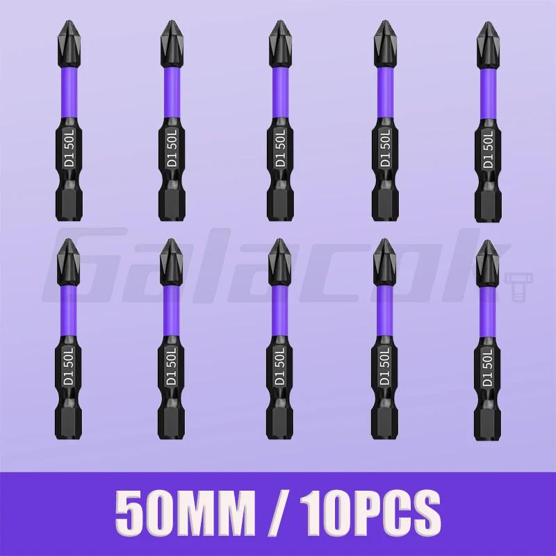 PH Magnetischer Schraubendreher-Bit-Satz Kreuzschlitzschraubendreher Rutschfester Legierungsstahl Bohrer Elektrowerkzeug-Sets Schrauben Holzbearbeitungswerkzeuge Zubehör