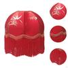 Shade with Soft Fringe, E27 Socket, Classic Ornament, European , Suitable for Bedroom, Living Room,