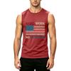 Men's Sleeveless Casual Tank Top Muscle Shirt Labor Day Graphic Print Soft Comfortable Fit