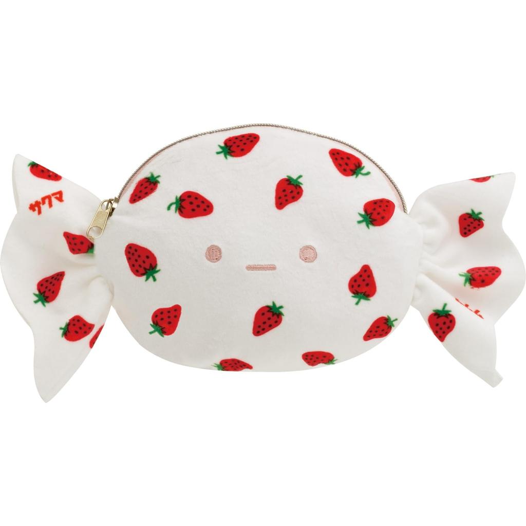 MO95001 Sumikko Gurashi X Sakuma Strawberry Milk Candy Tenori Plush Toy Set