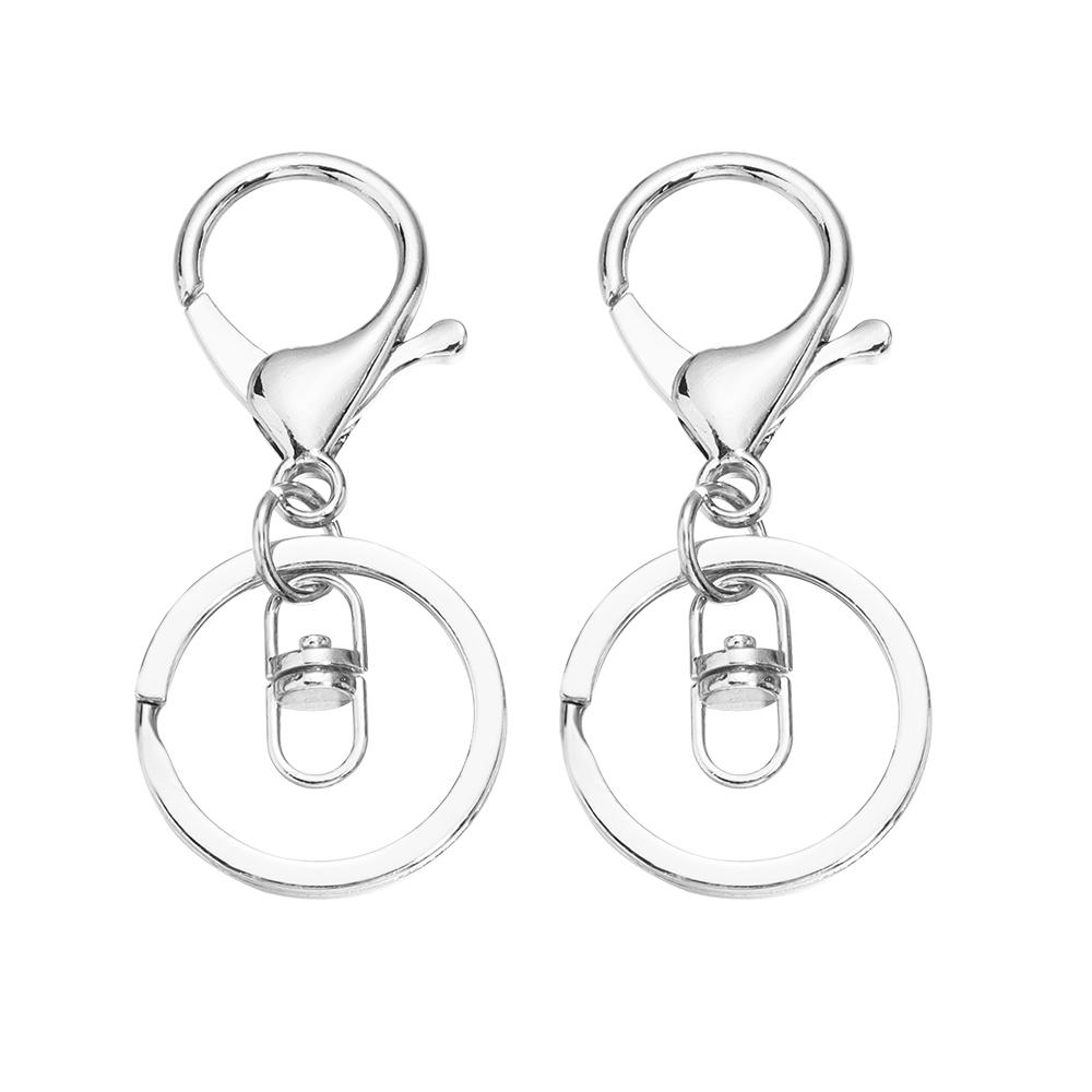 5pcs/bag Lobster Clasp Key Hook Keyrings Fashion Trend Key Chain For Bag Charm Keychains Accessories Gifts DIY Jewelry Making