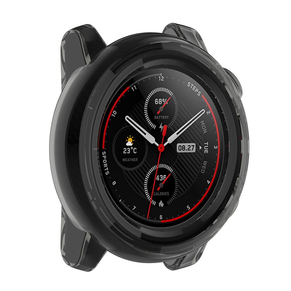 

FE# TPU чехол протектор для Amazfit Stratos 3 A1928 аксессуары (черный)