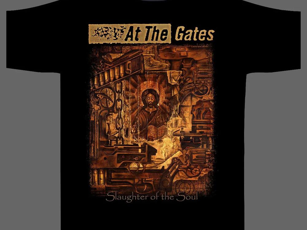 At the Gates - Slaughter of the Soul (T-Shirt) Unisex Full Size BL403 Unisex T-Shirt L