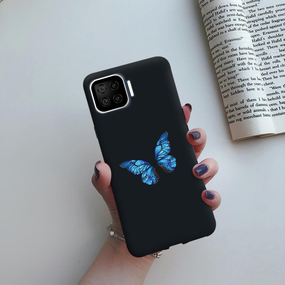 For OPPO Reno 4 Lite Case For OPPO Reno 4 Lite A73 A93 A 93 73 F17 F 17 Pro F17Pro Phone Case Soft TPU silicone Back Cover Funda