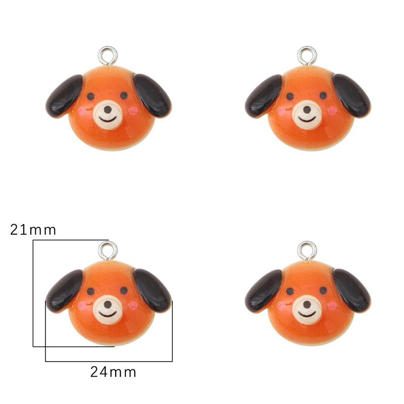 DIY pryskyřičné šperky a doplňky: Přívěsky Žlutá kachnička, Včelka, Růžový medvídek, Kobliha, Dinosaurus, Vejce, Lízátko.