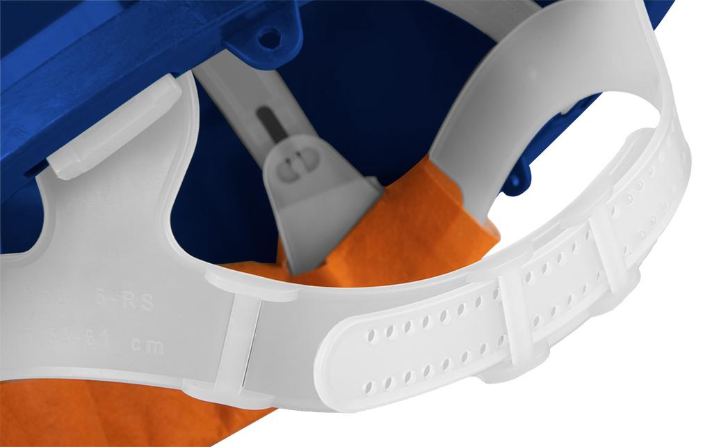 Certified safety helmet, blue