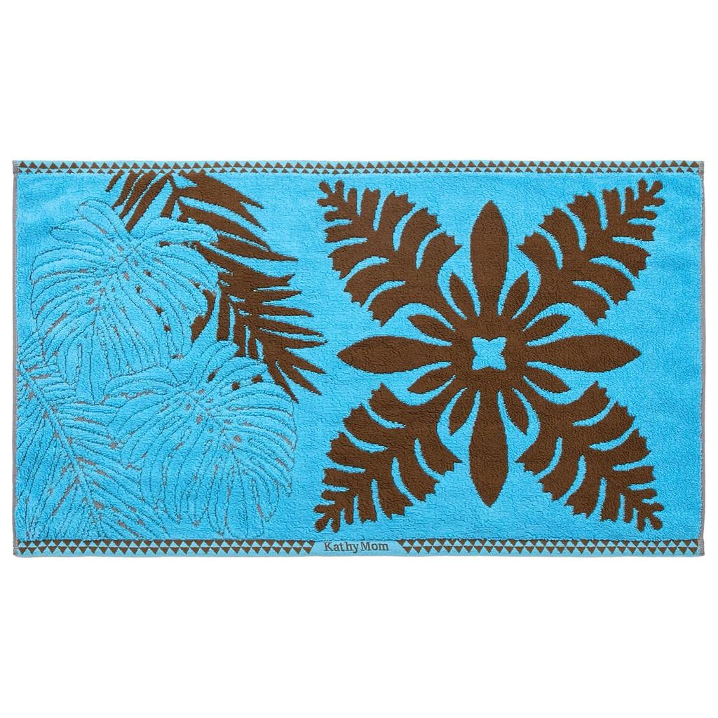 Bath Mat, Hawaiian Quilt Pattern, Meleohana Series, 86103105, Towel, Women's