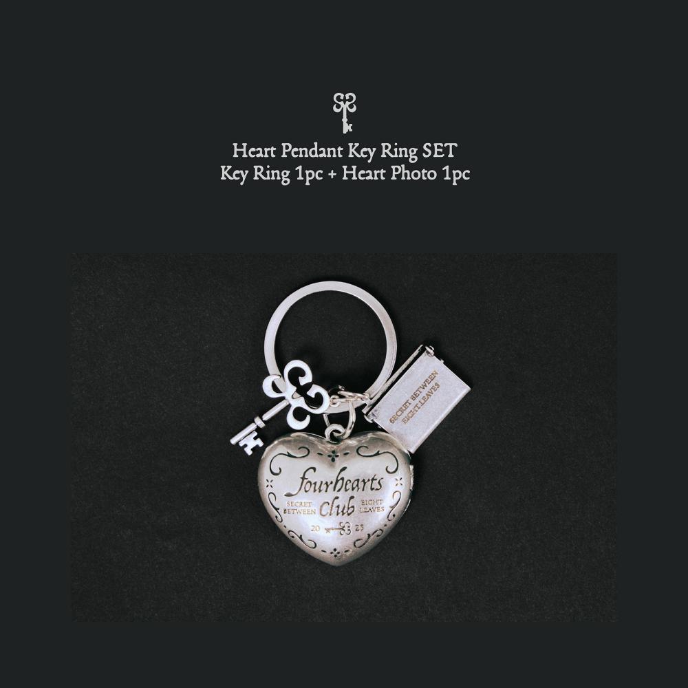 Pre-order Hearts2Hearts Four Hearts Club Heart Pendant Key Ring