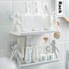 Bathroom villain Shelf Organizer Toilet Adhesive Shampoo Gel Storage Body Decor Bathroom Corner Shower Shelf Rack Accessories