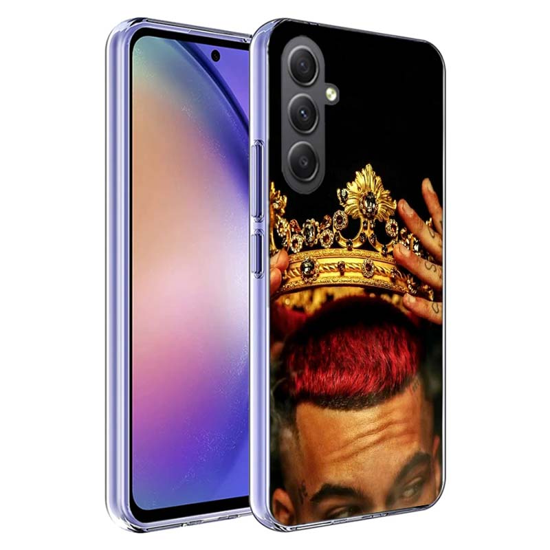 Rapper Sfera Ebbasta Phone Case for Samsung A17 A37 A57 A07 A16 A26 A36 A56 A06 A02S A12 A22 A32 A52S A04S A14 A24 A34 A54 A03 A