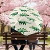 1PC Dinosaur Pattern Umbrella-8-Rib Reinforced, Automatic Open, Lightweight & Durable, Fashion Accessory for Outdoor-D327
