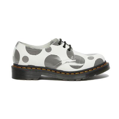 Derby Shoes White / Multicolor 1461 Polka Dot Smooth
