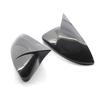 For VW Golf MK7 GTI R GTD Side Mirror Covers Carbon Fiber Glossy Matte Black ABS Left+Right Exterior Styling Tuning Accessories