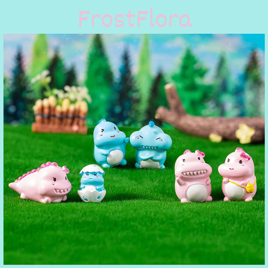 Cute Resin Dinosaur Desktop Decoration Lovely Cartoon Animal Figurine