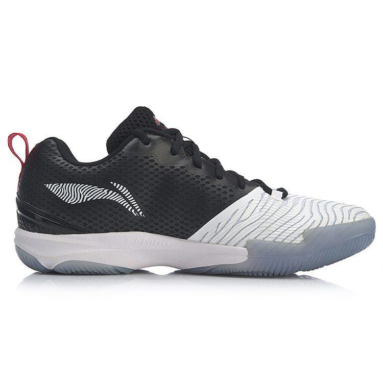 Li Ning RangerTD Slip Resistant Abrasion Resistant Support Low Top Badminton Shoes Unisex Black AYTP015-2