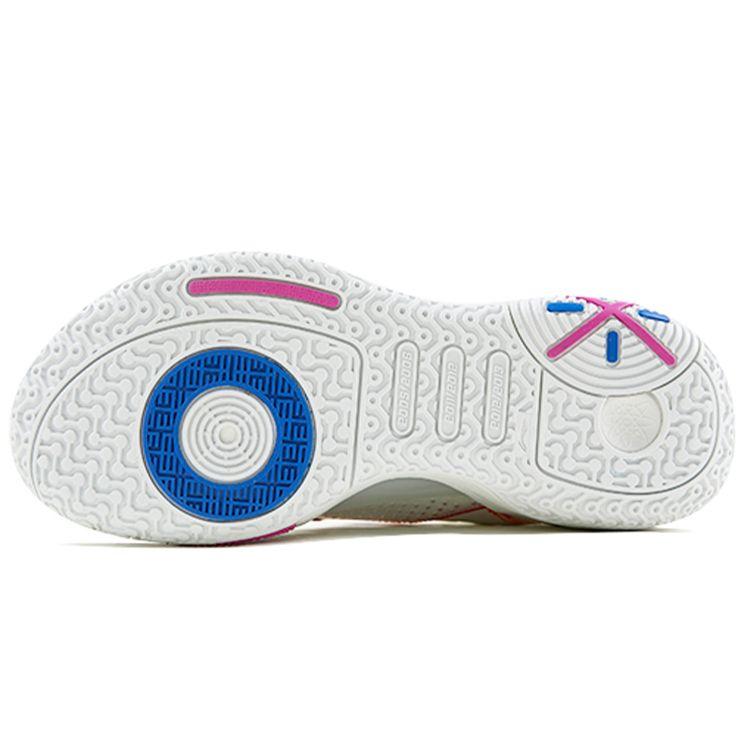 Li Ning All City 9 V1.5 Mesh Shock Absorption Non-Slip Wear-Resistant Low-Top Basketball Shoes Men Sneakers White Red Green ABAR015-D