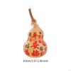 Gourd Figurine Feng Shui Artwork Collectibles Souvenir Tabletop Ornament for TV Cabinet