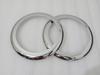 Headlight Retaining Set Bezel Chrome Rim Trim 8" For Willys Jeeps Truck