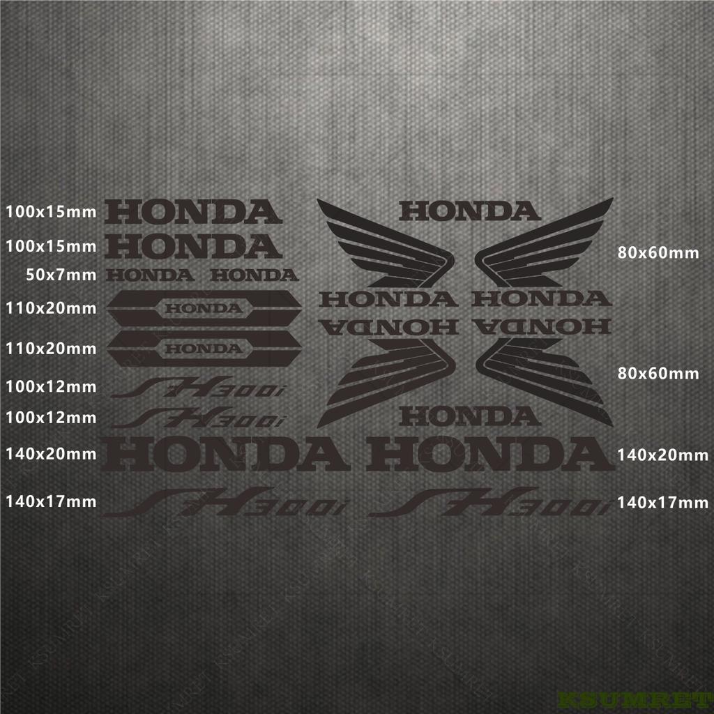 For Honda Motorcycle Stickers SH300I Logo Decal Waterproof