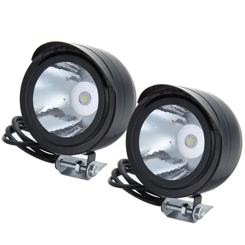 1pc/2pcs Vintage 3w 12v-80v Motorcycle Vehicle Bikes Headlight Car Reverse LED Lights