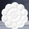 Children's Plum Blossom Shape Palette - DIY Painting Graffiti Art Supplies, 18cm