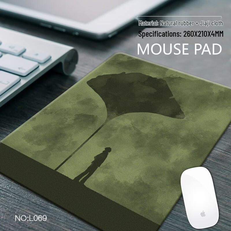 Fumaide Ergonomic Cloth Mouse Pad with Wrist Rest