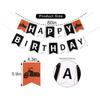 Motorcycle Birthday Banner - Harley Pired Birthday Banner, Harley Party Decor, Motorcycle Party Decor