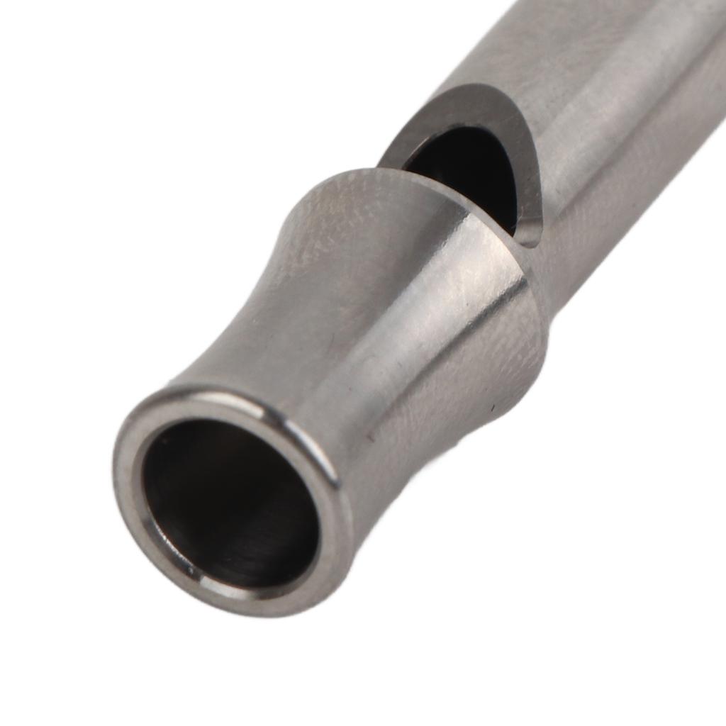 Titanium Whistle Portable Whistle Survival Whistle for Outdoor Sports Competition Emergency Hiking Camping Pet Training