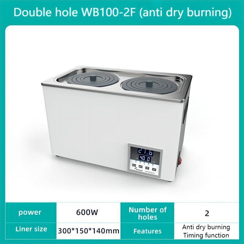 Bagno termostatico ad acqua a temperatura costante da laboratorio Display digitale Riscaldatore Circolazione tridimensionale a 360° Termostato di riscaldamento Serbatoio