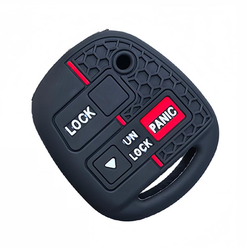 Silicone Car Key Fob Case Cover Skin For Toyota Camry Rav4 Prado Corolla Avensis Land Cruiser Yaris Lexus Es Gs Ls Is Rx Sc Lx