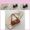 Fashionable Street Style Pu Shoulder Bag For Women 2023 Trendy Baguette Purse