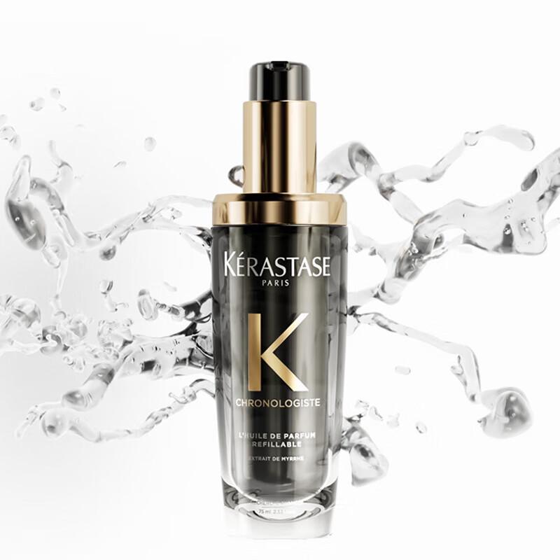 Kérastase Chronologiste Scented Hair Oil 75ml with Free Shampoo