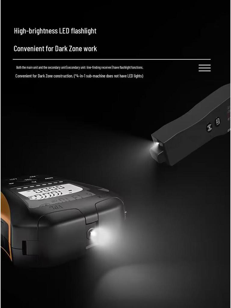 Integrated Optical Power Meter & 5mW Red Light Fiber Pen with 5km Range and Charging Optical Loss Tester