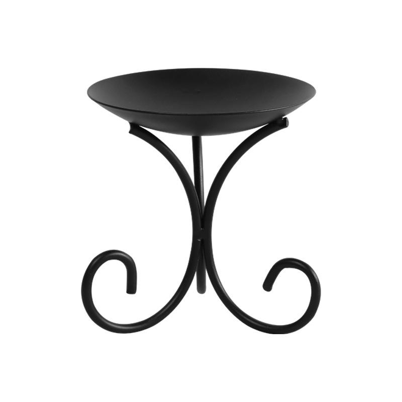 Европейский и американский минималистичный кованый подсвечник - Романтическое металлическое украшение для дома