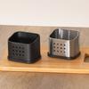 Hollowed Metal Sponge Drainer Rack Space Saving Kitchen Organizer Sink Edge Storage Box  Countertop