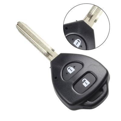Κέλυφος κλειδιού αυτοκινήτου Remote Car Key Shell Ανταλλακτικά αυτοκινήτου Αντικατάσταση αξεσουάρ αυτοκινήτου 2 κουμπιά Εύκολη εγκατάσταση Κομψή σχεδίαση