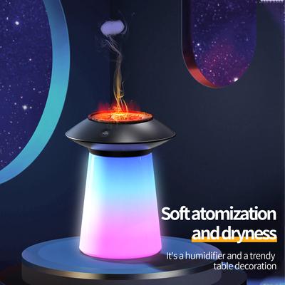 Creative Ufo Wireless Air Humidifier 760ml Large Capacity Portable Usb Rechargeable 1200mah Battery Aroma Humidifier Diffuser