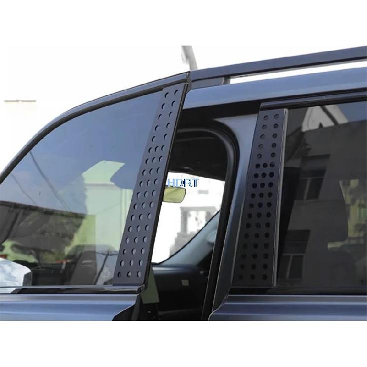 For Great Wall GWM Haval H9 2024 + Car Styling Side Window Trim Center Pillar Panel Column Cover Accessories Exterior Sticker