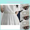 Elegant Korean Style White Pearl Waist Chain For Women Perfect For Dresses And Sweaters