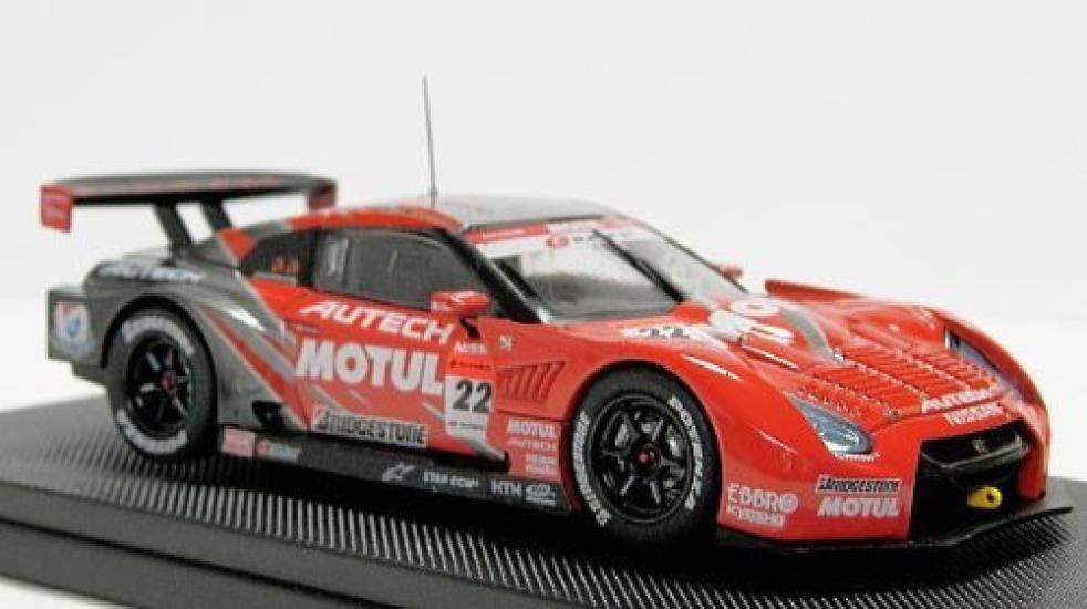 MMP Motul Autech LDF Fuji 2008 Finished Product 1/43 GT-R #22 (44128)