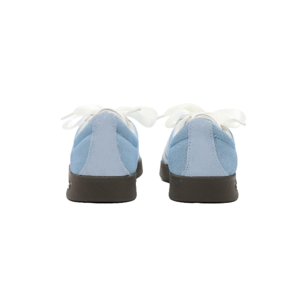Adidas VL COURT 2.0 Wear resistant And Lightweight Low top Skateboard Shoes Unisex Blue White HQ1802(team665-)