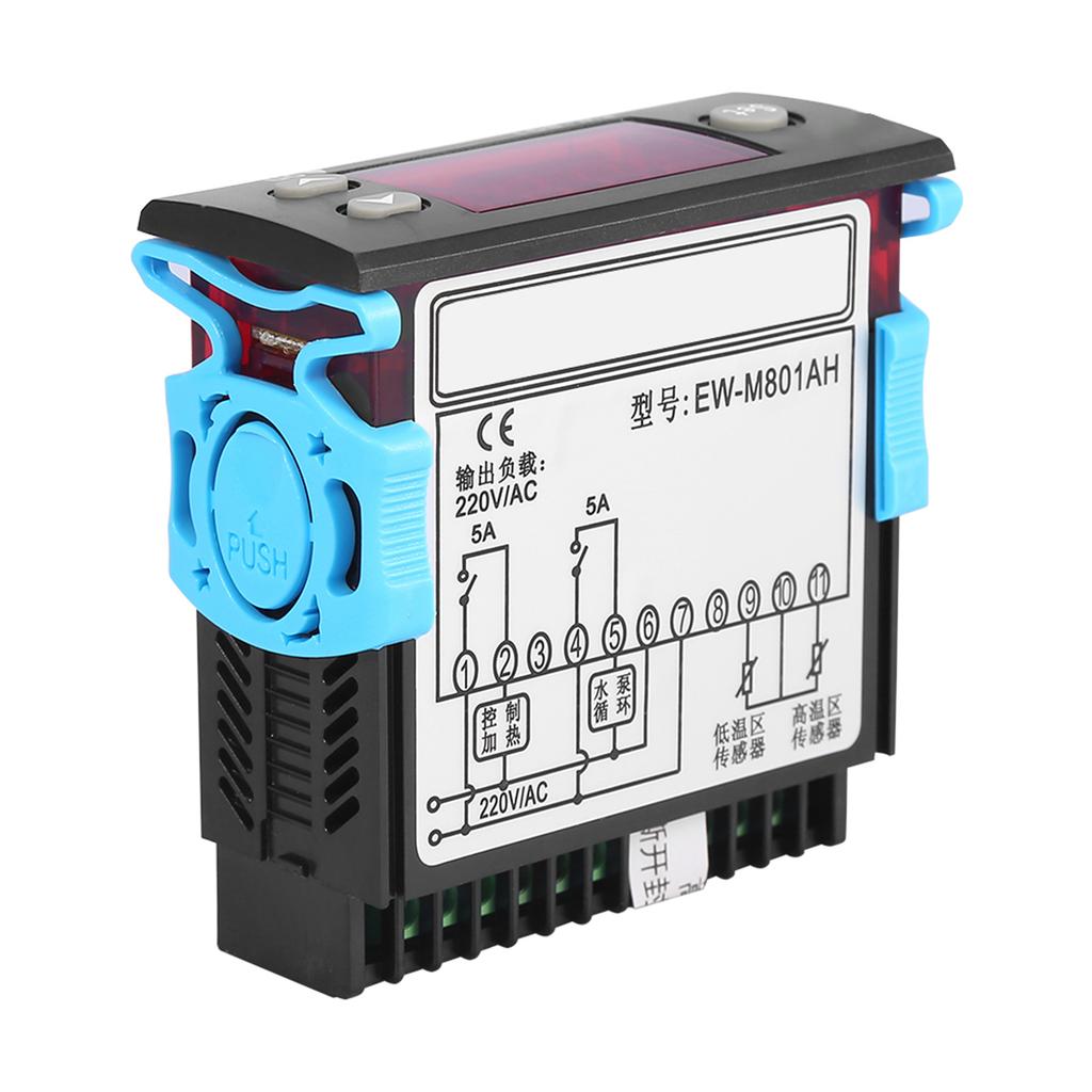 Solar Water Heater Temperature Controller Thermostat with Sensor Digital Display