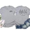 The Rose Back To Me Skjorte Kpop T-skjorter The Rose Kpop T-skjorte K-Rock T-skjorter Casual Topper Unisex Y2k Topp